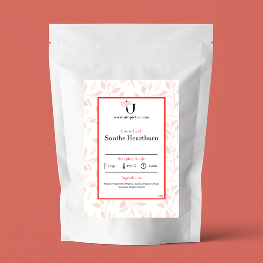Soothe Heart Burn Tea - Utopic Tea