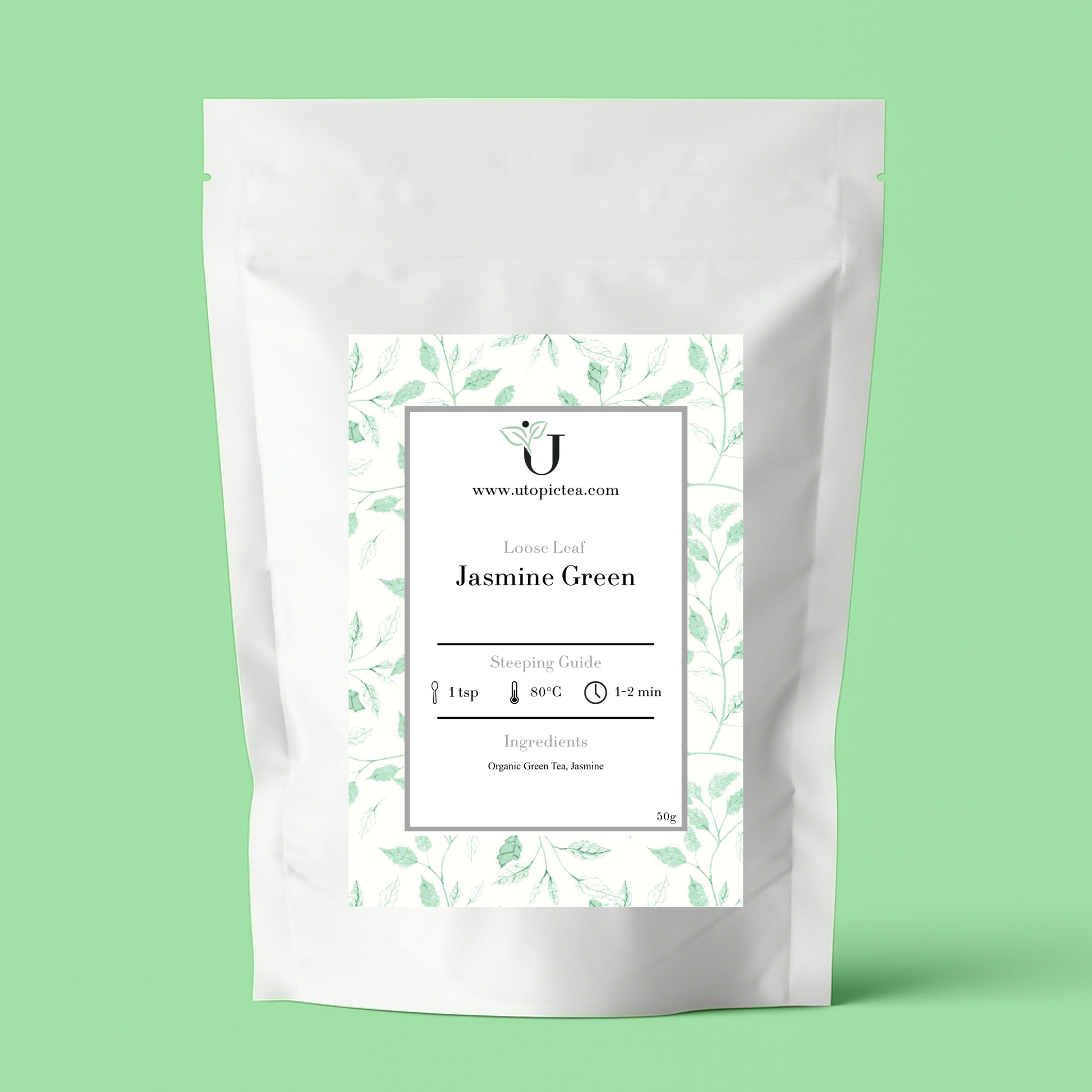 Jasmine Green Tea - Utopic Tea