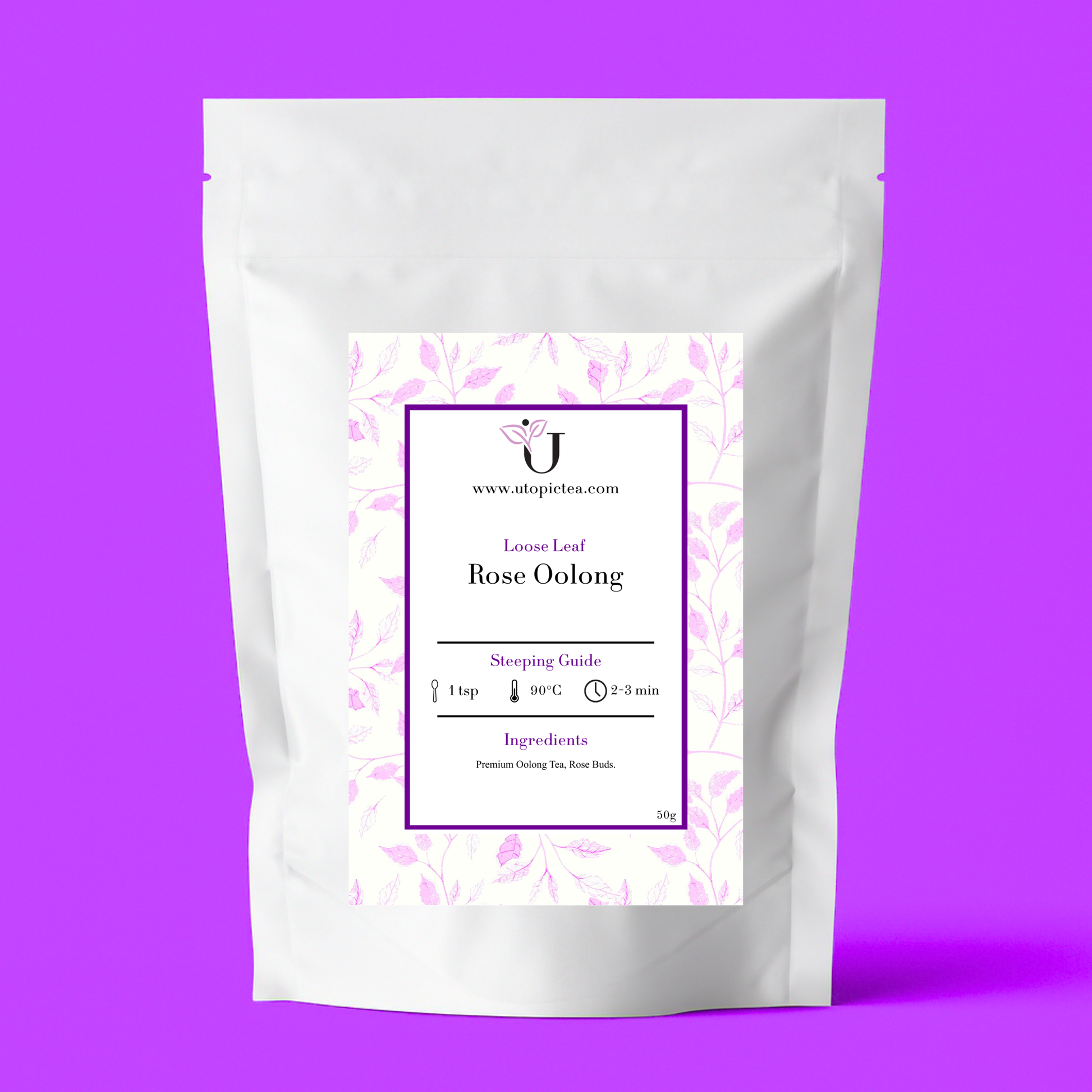 Rose Oolong - Utopic Tea