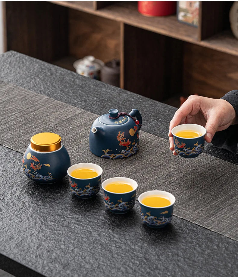 Ceramic Tea Set Gift Box - Utopic Tea