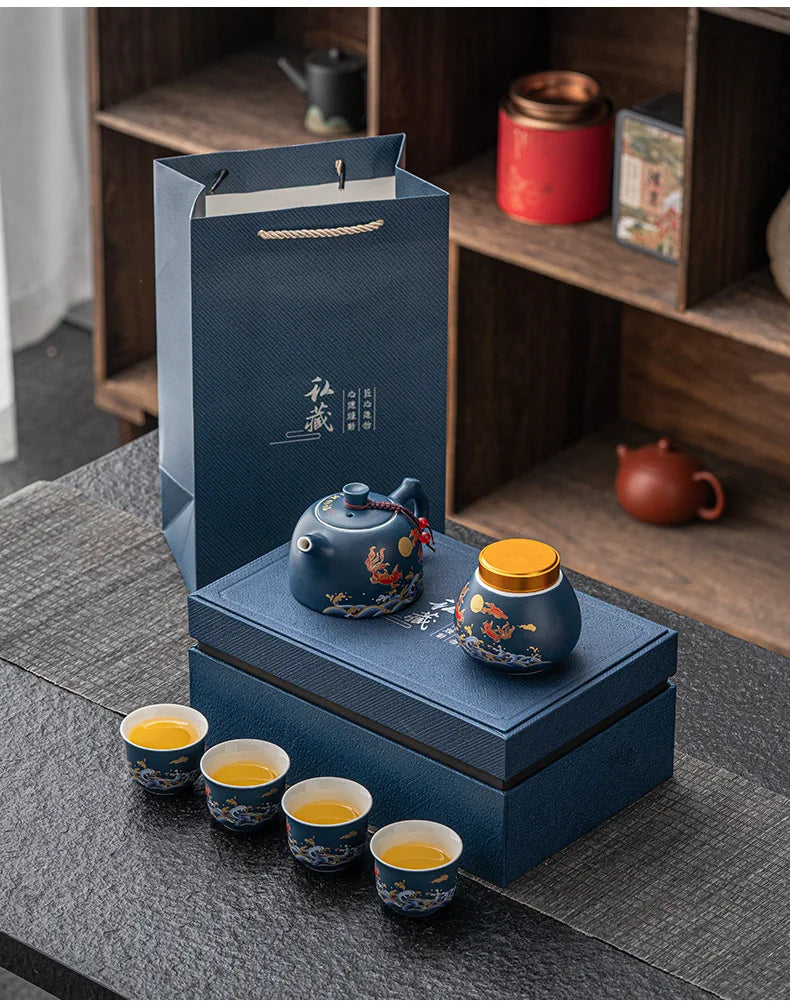 Ceramic Tea Set Gift Box - Utopic Tea