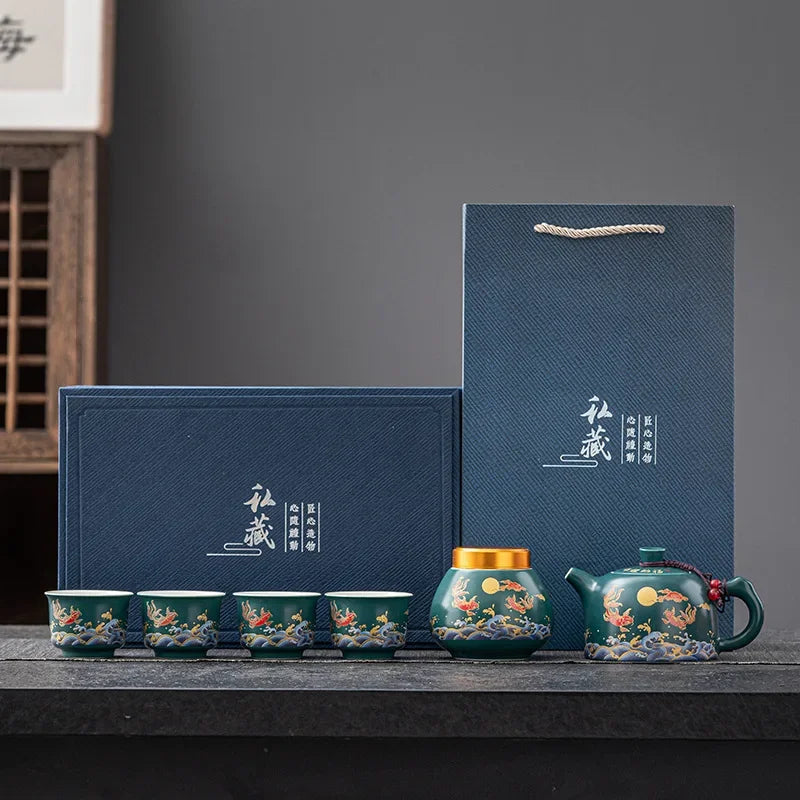 Ceramic Tea Set Gift Box - Utopic Tea
