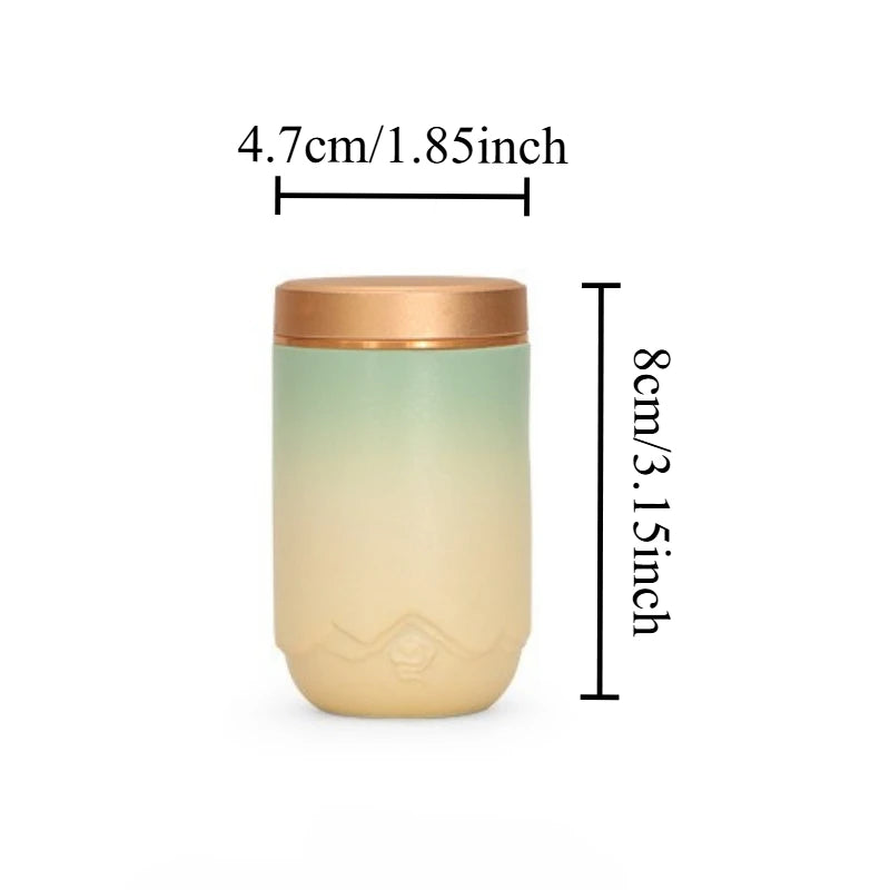 Ceramic Tea Can 4pcs Gift Box - Utopic Tea